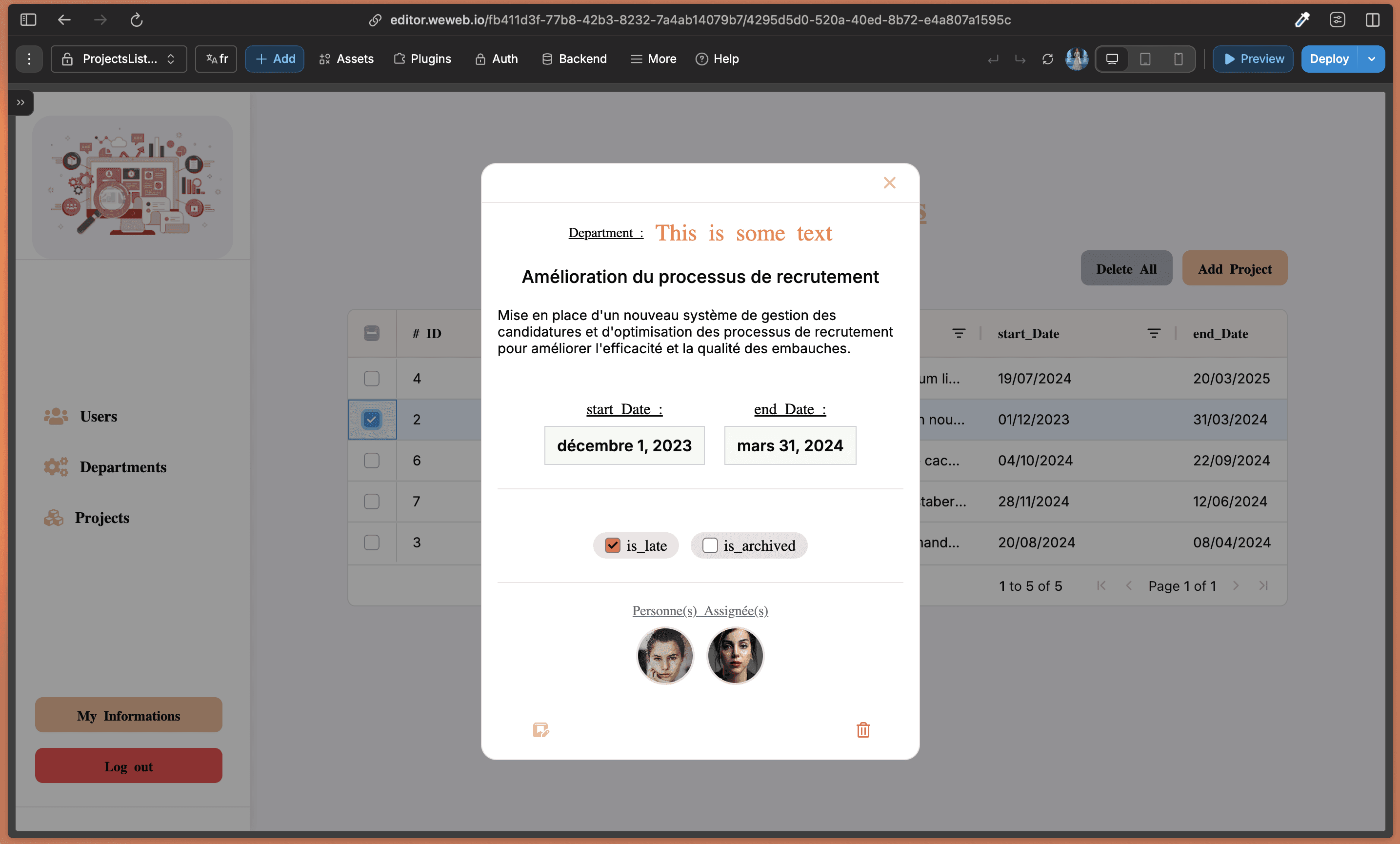 ERP WeWeb Xano — capture 16