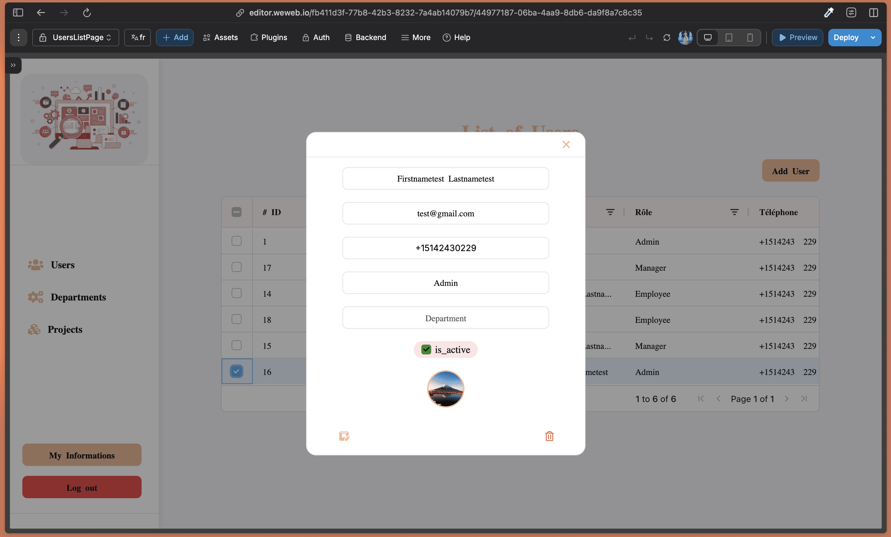 ERP WeWeb Xano — capture 19