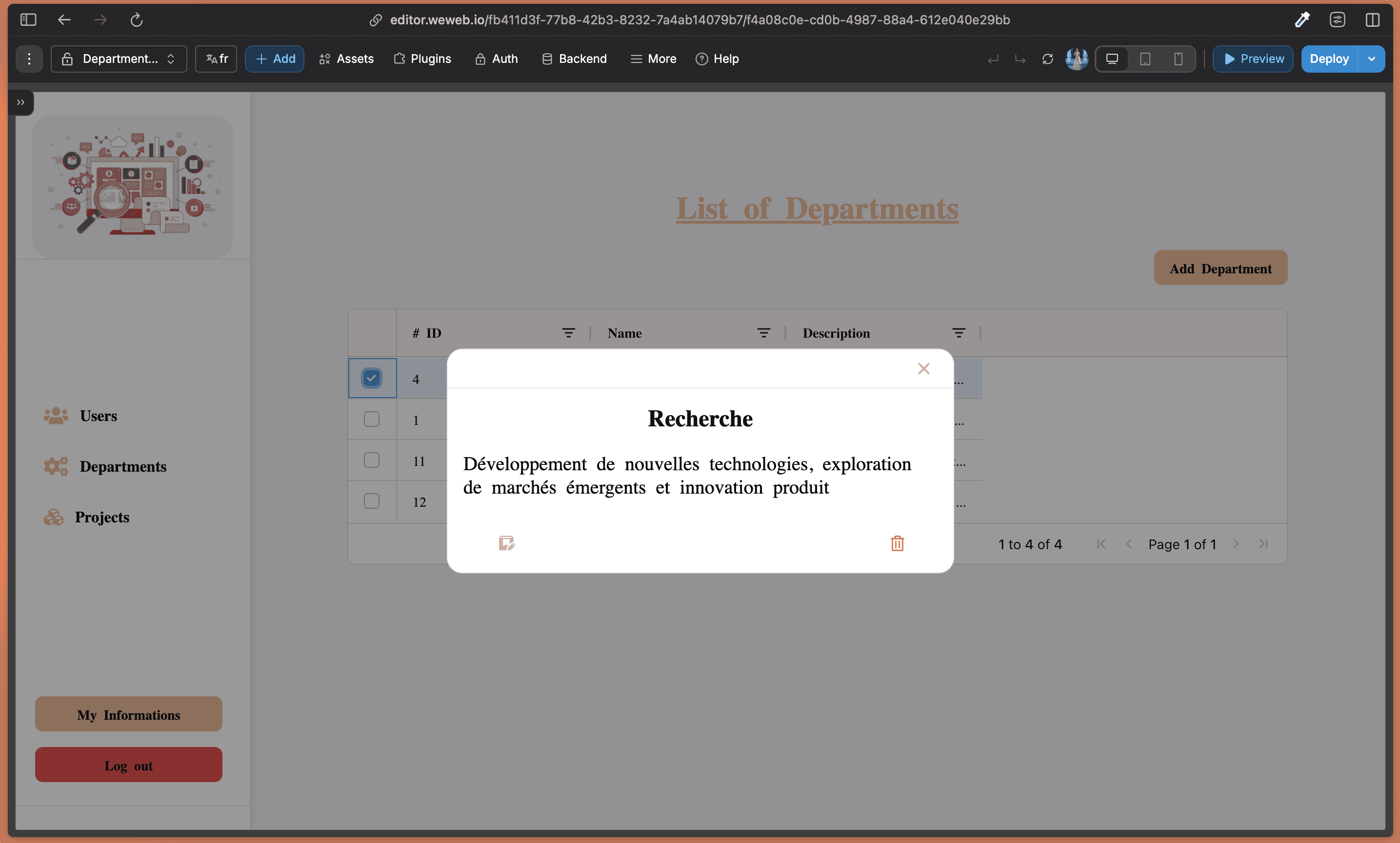 ERP WeWeb Xano — capture 21
